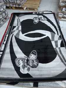 Tapis Adiva en polypropylène tissé jacquard, fabrication machine, style moderne, tapis turc de haute qualité, résistant aux taches, à poils longs - Product Image 2