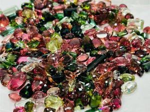 100% Natural High Quality AA Tourmaline Gemstones Faceted Loose Gemstones in a Variety of Lot Colors - Product Image 3
