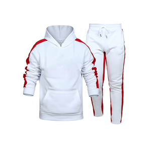 Conjunto Deportivo de Invierno para Hombre, Ropa Deportiva Sólida para Gimnasio, Fitness, Fleece Técnico, Dos Piezas, Ligero, Transpirable, Chándal para Correr - Product Image 1