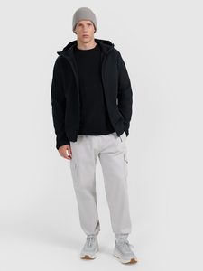 Vente en gros nouvelle mode plaine coton délavé décontracté noir hommes veste pour homme pas cher prix à vendre - Product Image 3