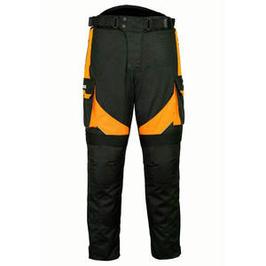 Traje de moto textil ligero para hombres con ventilación y armadura CE extraíble - Product Image 4