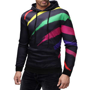 Pulls à capuche surdimensionnés pour hommes, vêtements de sport à sublimation avec techniques brodées et teintes unies pour l'hiver, nouvel arrivage - Product Image 5