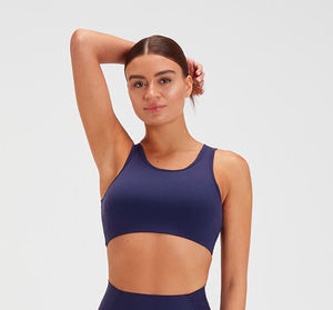 Sujetador deportivo sin costuras de alto soporte de secado rápido de moda de alta calidad Sujetador deportivo de alto impacto Sujetador de mujer de poliéster de LICRA MOQ bajo - Product Image 6