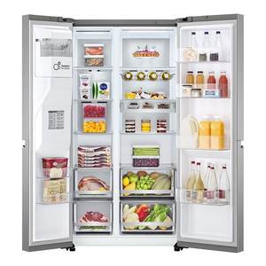 Refrigerador y Congelador de Primera Clase D 913x73.5x179cm, de Doble Puerta, SMART GSLV90PZAD, Sin Escarcha, Inoxidable - Product Image 6