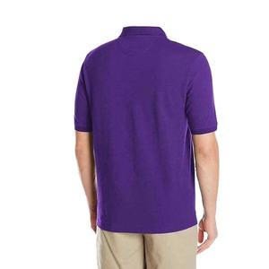 Chemises polo pour hommes, décontractées, respirantes, t-shirt, nouvelle mode, vêtements de sport, manches courtes, coton, grande taille, chemises polo pour hommes, couleur violette, 2026 - Product Image 3
