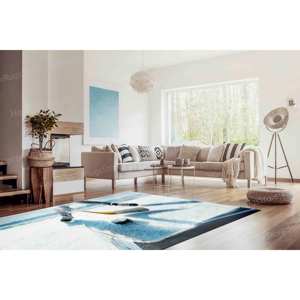 Alfombra con Diseño de Hockey sobre Hielo, Alfombra Impresa para Gimnasio, Salón, Decoración de Cuarto de Hombre, con Pelo Suave - Product Image 4