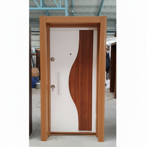 Systèmes de portes modernes économiques, portes de sécurité en acier modernes antivol, garantie de 5 ans pour les hôtels, les appartements et les villas - Product Image 3