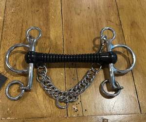 High Quality Stainless Steel Pelham Bit Copper <b>Roller</b> Waterford Short Shank Western Training Direct Factory Horse by ARMANDIOUS - Product Image 1