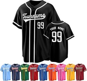 Venta al por mayor 100% poliéster personalizado sublimación equipo camisetas transpirable rayas béisbol y ropa de Softbol - Product Image 4