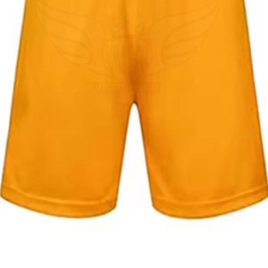 ชุดเสื้อฟุตบอลสีเหลืองแบบกำหนดเองสำหรับผู้ชาย ชุดฝึกซ้อม ชุดกีฬาระบายอากาศ ชุดทีมพร้อมกางเกงขาสั้น - Product Image 5