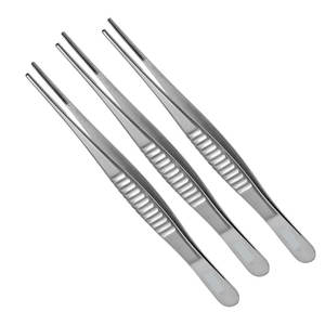 Pinzas Dentadas de Precisión de Acero Inoxidable para Uso Médico en Laboratorios y Clínicas - Product Image 1