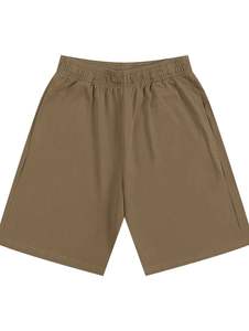 Nuevos pantalones cortos de sudor informales Diseño de punto transpirable Logotipo personalizable Patrón sólido Pantalón de sudor Varios estilos disponibles - Product Image 3