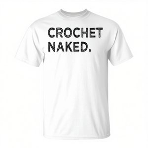 T-shirt promotionnel de vacances au crochet Granny Square Tunisian Naked Craft - Product Image 2