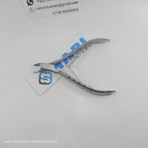 Poignée fantaisie Top qualité professionnelle forgeage à chaud en acier inoxydable pleine mâchoire cuticule pince chaude cuticule ongles pince à cuticules - Product Image 5