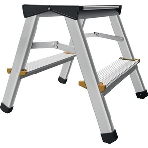 <b>Folding</b> <b>Step</b> <b>Stool</b> with Platform 390 mm Height Aluminum Anti-Slip Ribbed Design - Product Image 1