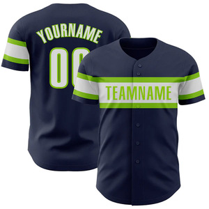 Camisetas Deportivas Sublimadas al por Mayor, Camisetas de Béisbol de Manga Corta, Estilo Urbano, con Botones, Camisetas de Béisbol y Softbol - Product Image 1