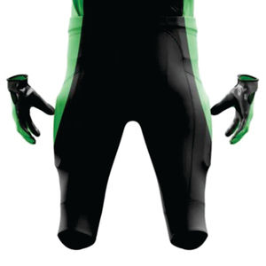 Ensemble d'uniformes de football américain vert noir pour hommes personnalisés matériel de sport d'entraînement durable en sergé respirant manches courtes - Product Image 6