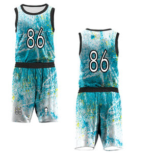 Conjunto de camiseta de baloncesto para hombre y mujer, camiseta de baloncesto para niños y niñas, ropa deportiva, camisetas de baloncesto de entrenamiento para jóvenes transpirables - Product Image 3