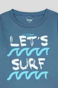 Allday เสื้อยืดเด็กผู้ชายระบายอากาศได้ดีเสื้อยืดผ้าฝ้ายสำหรับฤดูร้อนกลางแจ้งและไปโรงเรียน - Product Image 5