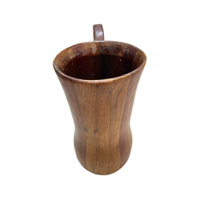 Taza de madera para té y café de aspecto atractivo, diseñador de Color Natural para el hogar, taza de cerveza de madera de Acacia de buena calidad hecha a mano - Product Image 2