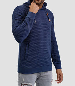 Sweats à capuche streetwear en molleton zippé, poids lourd, 100% coton, épaules tombantes, logo personnalisé, sweats à capuche surdimensionnés pour hommes, hiver - Product Image 4