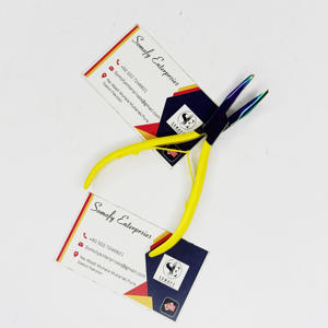 Pince d'extension de cheveux en acier inoxydable de qualité Pro Grip solide et de qualité supérieure Logo personnalisé Couleur Somofy Enterprises Meilleure fabrication - Product Image 6