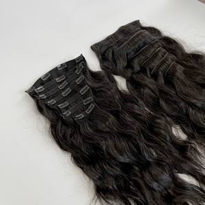 Cabello humano ondulado natural vietnamita Cierre de encaje doble dibujado Frontal con estilo de cabello brillante de encaje HD suizo transparente - Product Image 2