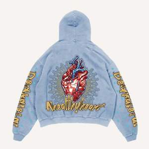 เสื้อฮู้ดกราฟิก Dtg เสื้อฮู้ดมีฮู้ดสำหรับผู้ชายเสื้อมีฮู้ดระบายความร้อนด้วยกรดสำหรับฤดูหนาวโลโก้ออกแบบได้ตามต้องการ - Product Image 6