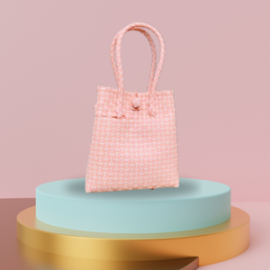 Bolso de mano ecológico ligero para mujer Tejido de material plástico reciclado impermeable para adultos-Precios al por mayor - Product Image 1