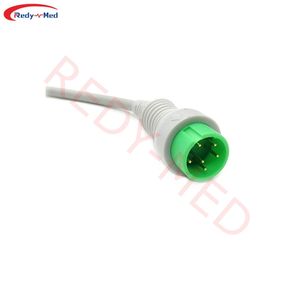 Câble compatible <span class=keywords><strong>Zoncare</strong></span> Hwatime <span class=keywords><strong>ECG</strong></span> 5Lead Cable Snap Pinch IEC Cable <span class=keywords><strong>Ecg</strong></span> De 5 Derivaciones <span class=keywords><strong>ECG</strong></span> Cable - Product Image 6