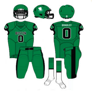 Ensemble d'uniformes de football américain de haute qualité imprimé par sublimation de logo personnalisé fait à la main nouveau produit à la mode OEM Service 5XL Sports - Product Image 2