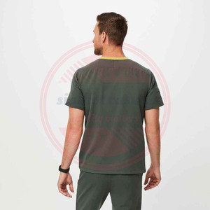 Uniformes de hospital de calidad superior Médico Scrubs Enfermera Traje de media manga para hombres y mujeres Uso diario - Product Image 4
