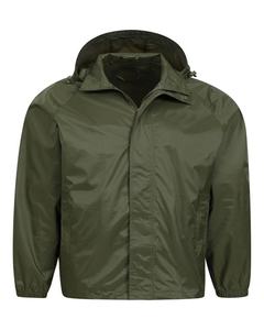 Chaqueta cortavientos de nailon de color sólido con cuello con capucha Estilo de calle impermeable para invierno - Product Image 5