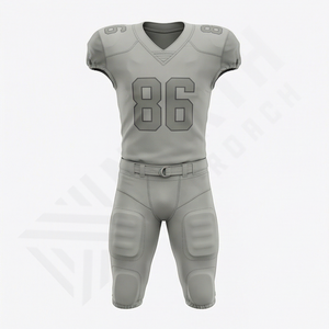 Uniforme de Fútbol Americano Personalizado de Alta Calidad, Diseño Transpirable de Calidad Profesional, Último Estilo Sublimado, Ropa Deportiva de Alto Rendimiento para Equipos - Product Image 1