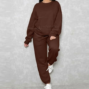 Survêtement avec logo personnalisé pour femmes avec le dernier design, vente chaude à prix de gros, motif solide pour l'hiver, marque privée - Product Image 6
