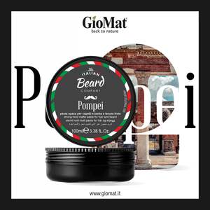 Pompei Cera Texturizante Orgánica Natural de Fijación Fuerte 100ml para Peinar Cabello, Barba y Bigote Unisex - Product Image 3