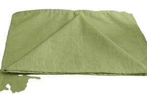 Serviettes de Table en coton uni de qualité supérieure, nappe blanche, vente en gros, couleur personnalisée, taille, Style ODM - Product Image 2