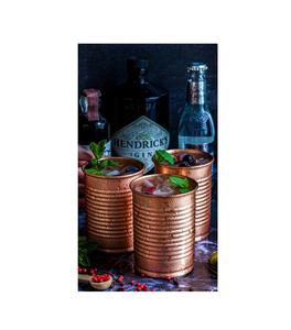 Élégant gobelet en cuivre avec forme artisanale et utilité de bien-être parfait pour les amateurs de vie naturelle - Product Image 4