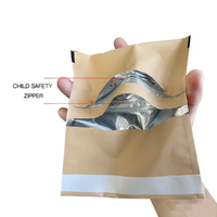 Pochette à Tabac Personnalisée Ziplock, Sachet Mylar pour Cigares, Humidor en Feuille, Refermable, Thermoscellable, Anti-Odeur, en Plastique, pour Rangement de Feuilles à Rouler