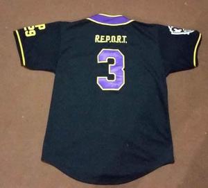 Vente en gros Personnalisé Maillot de Baseball et Softball Rayé Unisexe Impression et Broderie par Sublimation Fabriqué au Pakistan - Product Image 2