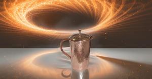 Pichet à eau martelé en cuivre pur 1,5 L Ayurveda Health Benefit Pitcher avec métal fini pour un usage quotidien - Product Image 5