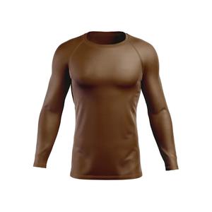 Customized 2025 Quick Dry Gym Wear Breathable <b>Long</b> <b>Sleeve</b> Rash Guard for Men Fitness <b>Swim</b> Wear with OEM Service - Product Image 2