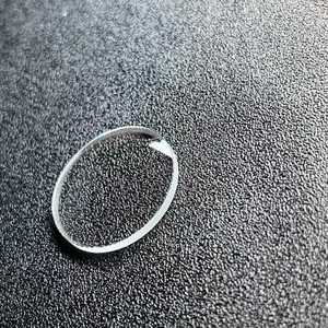 Verre de montre en saphir transparent de type boîte avec clarté élevée, taille personnalisable, certifié ISO9001 pour montres - Product Image 6