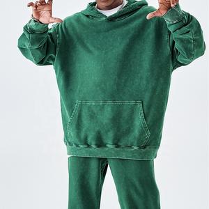 Chándal lavado con ácido para hombre de la mejor calidad al por mayor logotipo personalizado color nuevo diseño transpirable OEM secado rápido elegante para el invierno - Product Image 1