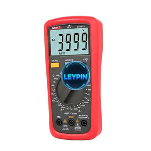 ยูนิ-ที UT39C+ เครื่องวัดแรงดันไฟฟ้าแบบดิจิตอลมัลติมิเตอร์แบบพกพาสำหรับใช้ในบ้าน - Product Image 4