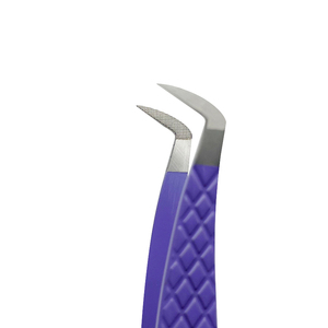 Meilleure pince à épiler professionnelle en fibre d'acier inoxydable à pointe haute pour l'extension des cils Fabricant de conception personnalisée Vente en gros pour la beauté - Product Image 6