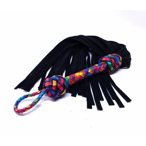 JEXMOO - Látigos de Cuero Hechos a Mano, Herramientas Artesanales, Color Negro, Nuevo, 2 Juegos de Accesorios de Bondage para Adultos, Envío Internacional - Product Image 6
