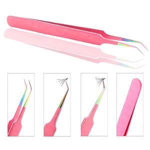 Juego de Pinzas para Pestañas de Todos los Grados Más Vendido, Herramienta de Belleza Profesional Hecha a Mano, Serie Under Your Expert, Agarre Suave - Product Image 3