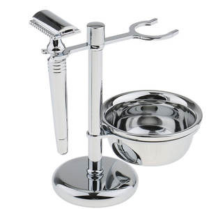 Meilleures ventes Ensemble de rasage de toilettage pour hommes Équipement de beauté d'occasion avec blaireau et support - Product Image 4