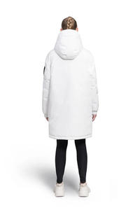 Parka à capuche pour femmes en tricot à prix d'usine directe et veste d'hiver matelassée avec design respirant - Product Image 6